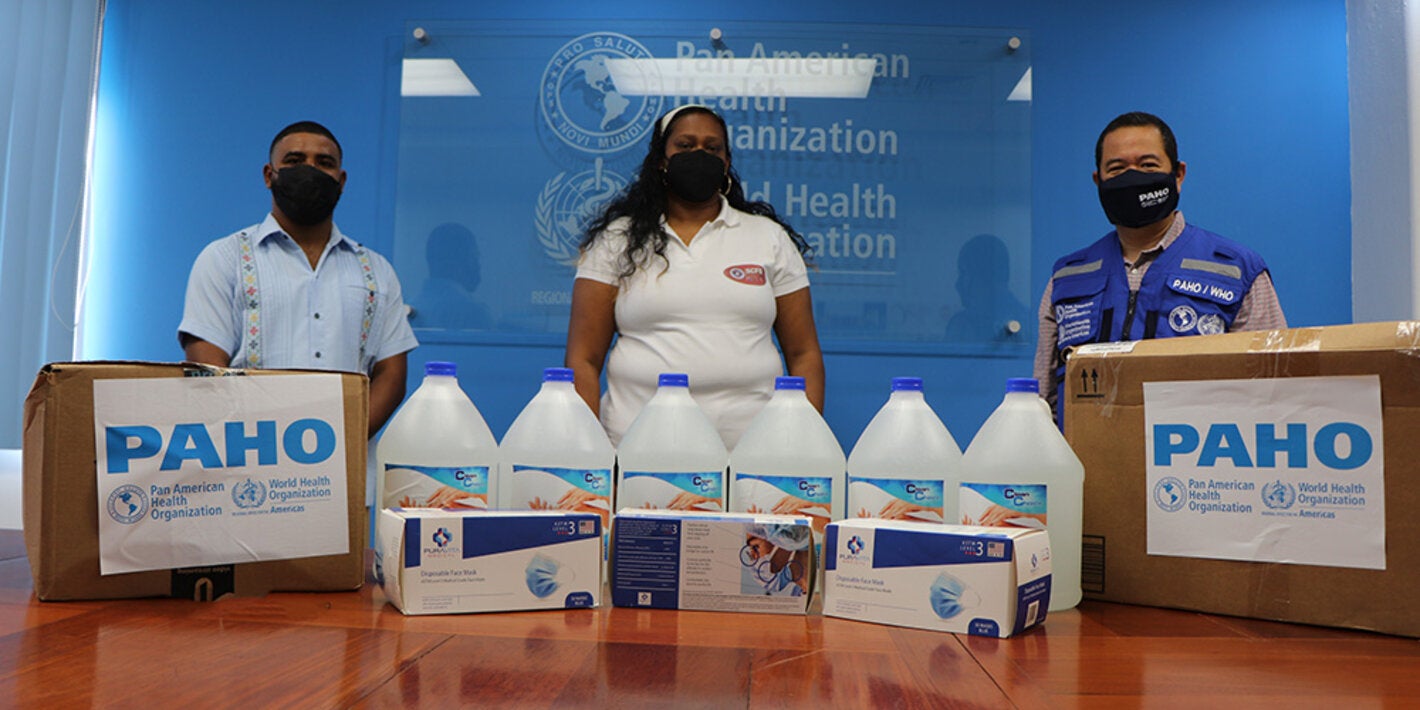 SCFB representatives with PAHO/WHO Technical