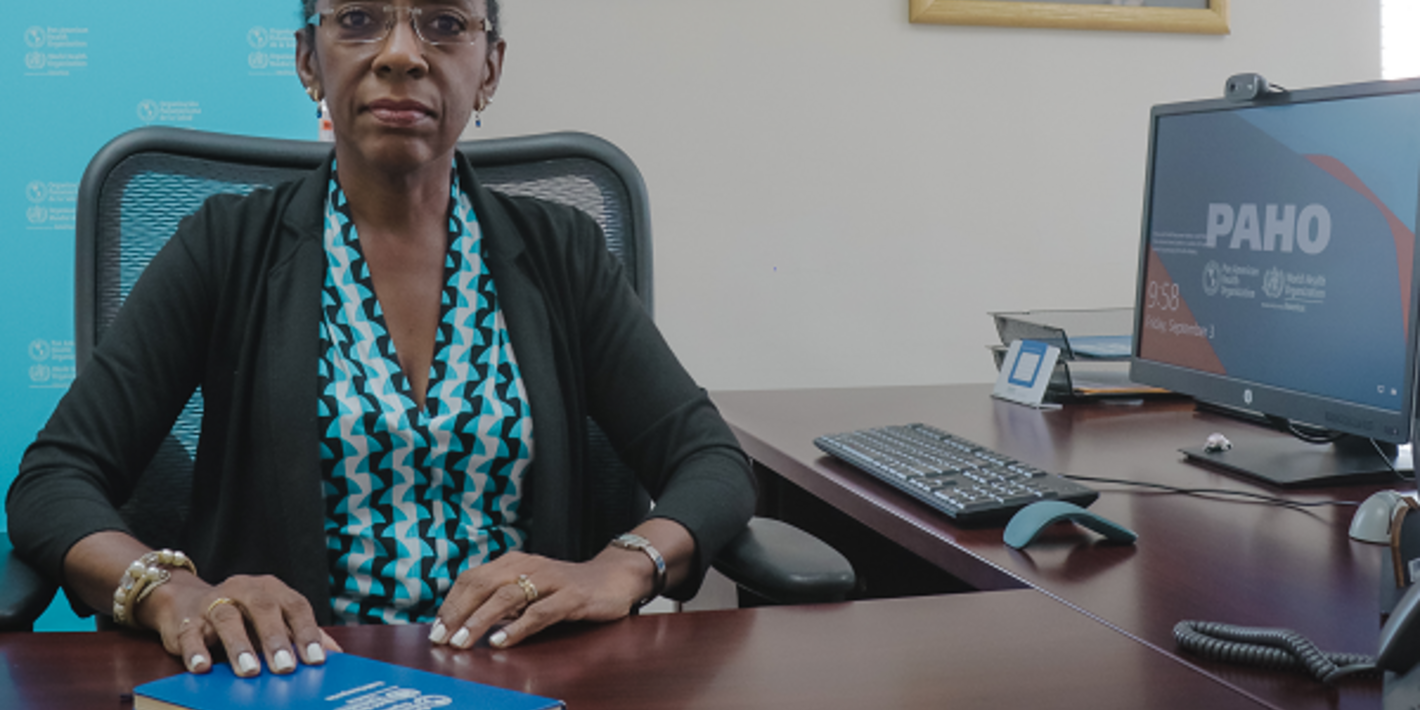 Dr Eldonna Boisson, PAHO/WHO Country Representative for The Bahamas and Turks and Caicos Islands