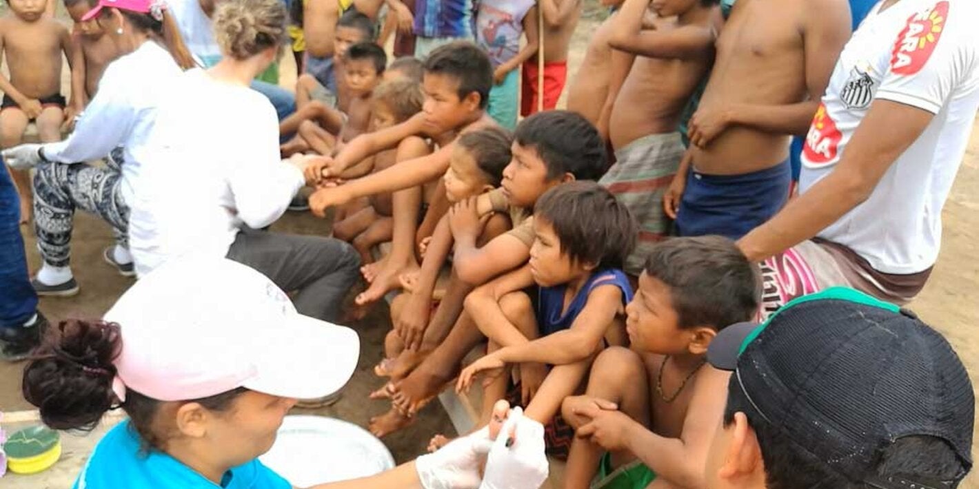 Situación sobre la Tungiasis (enfermedad de la pulgas de arena) en las comunidades indígenas de Brasil