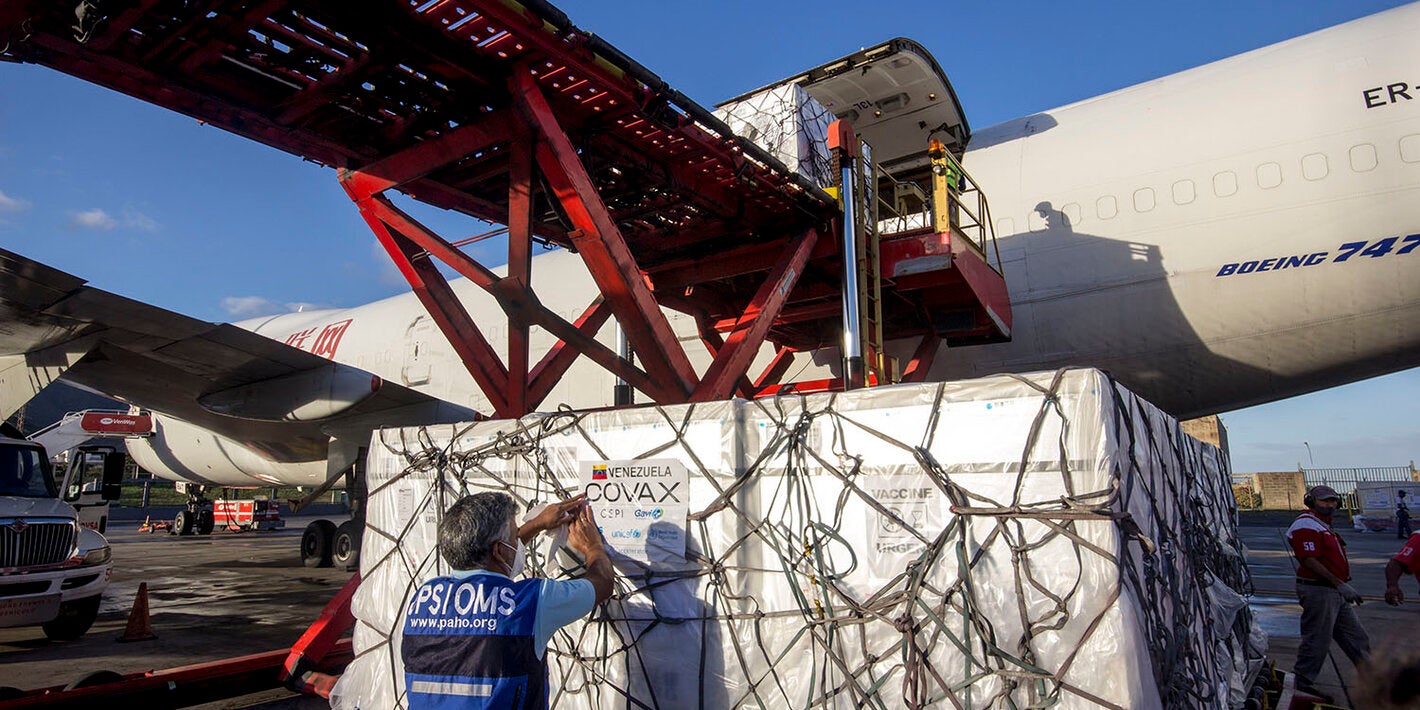 llegada de vacunas a venezuela