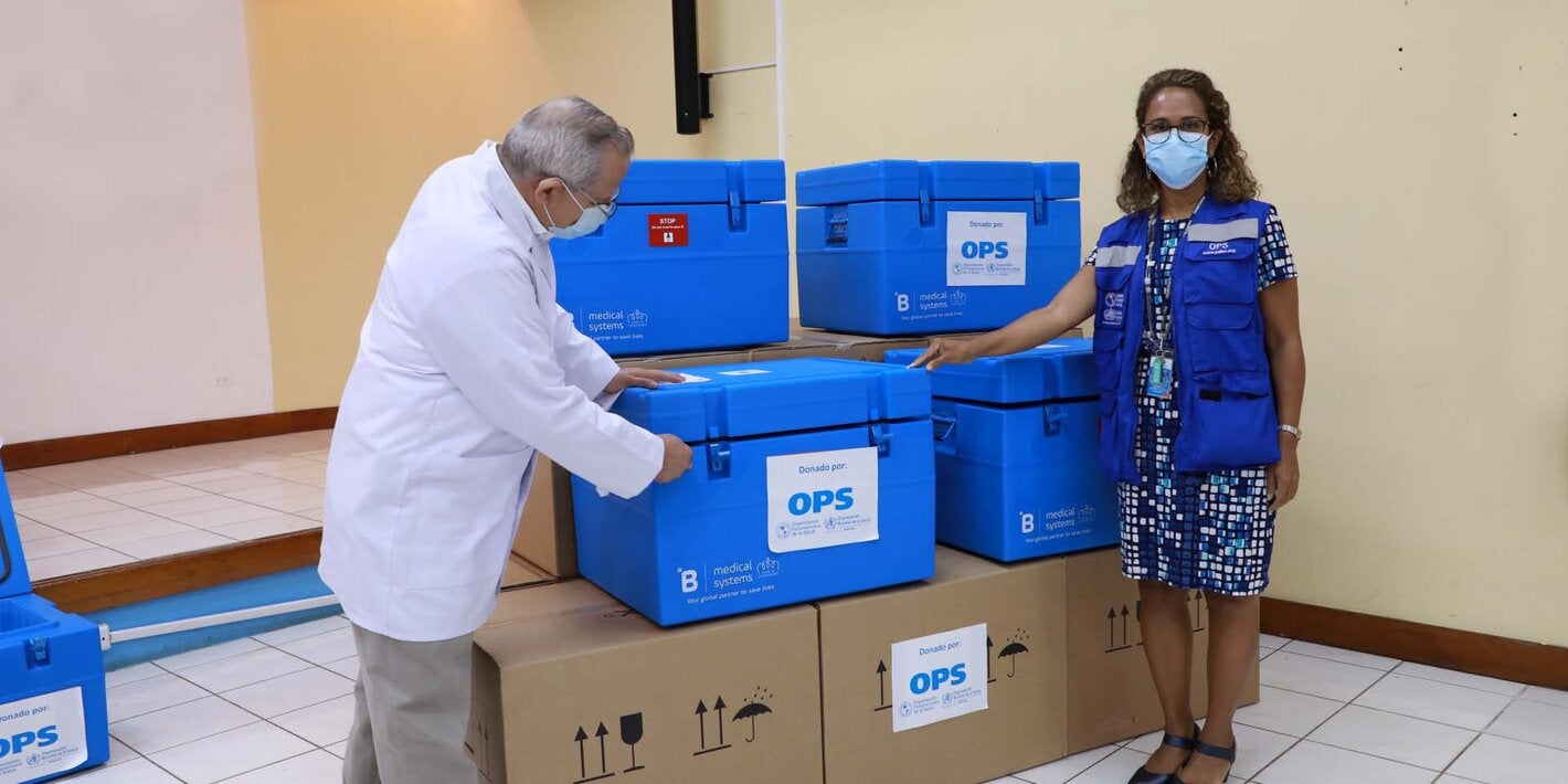 Donación de equipos para cadena de frío MINSA NIC