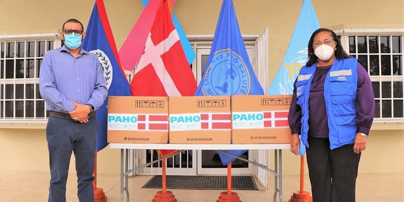 Kingdom of Denmark and PAHO/WHO donate SD Biosensors to MoHW