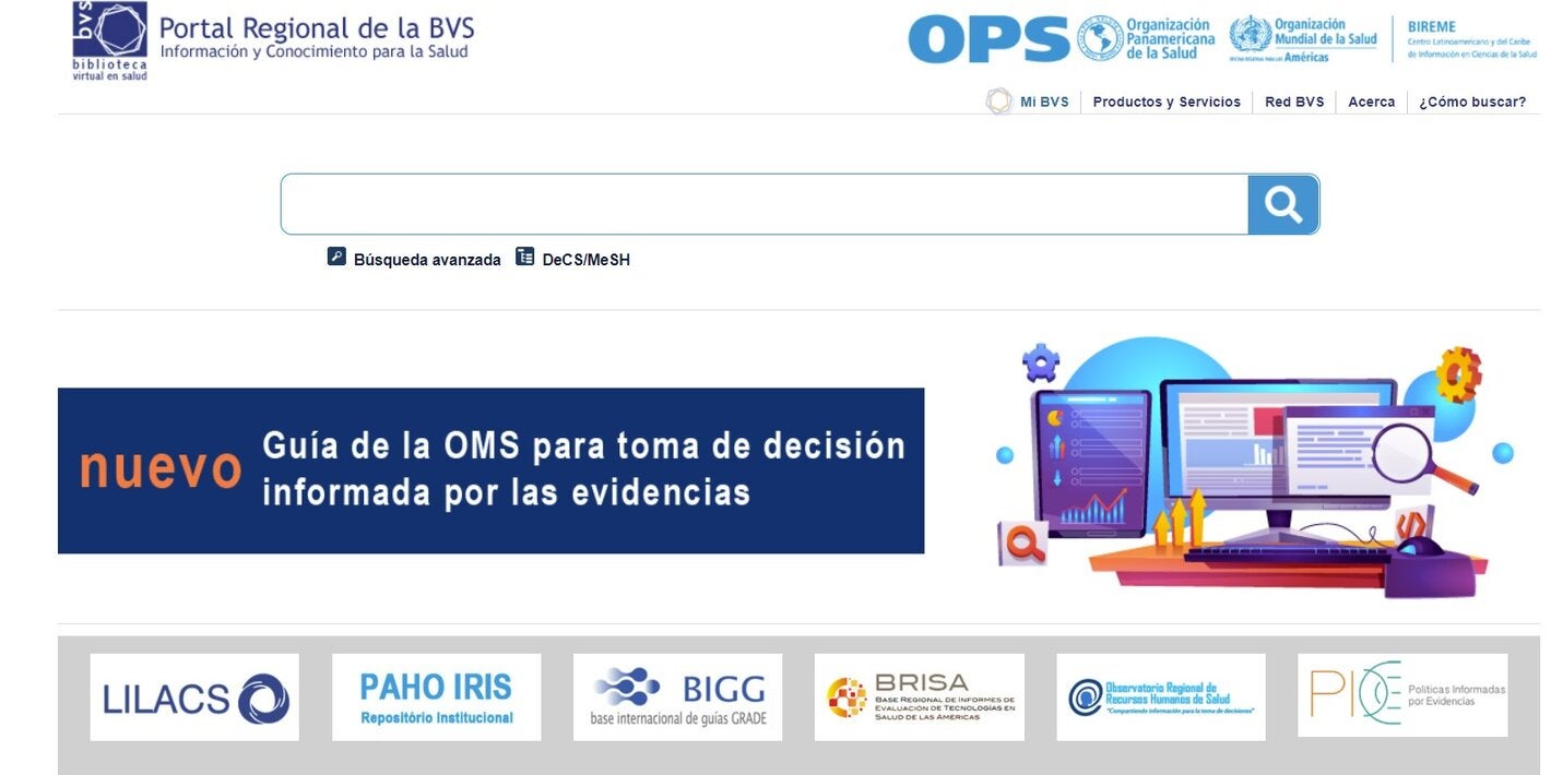 portal regional de la BVS