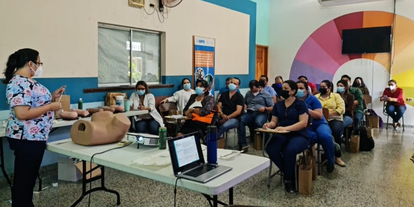 Capacitación Santa Barbara HND