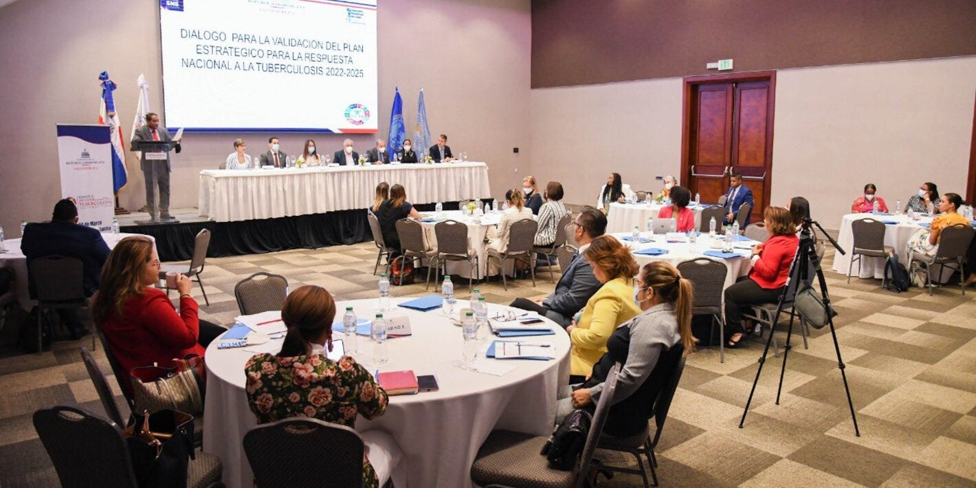 Durante el evento el “Dialogo de la Respuesta Nacional a la Tuberculosis”.