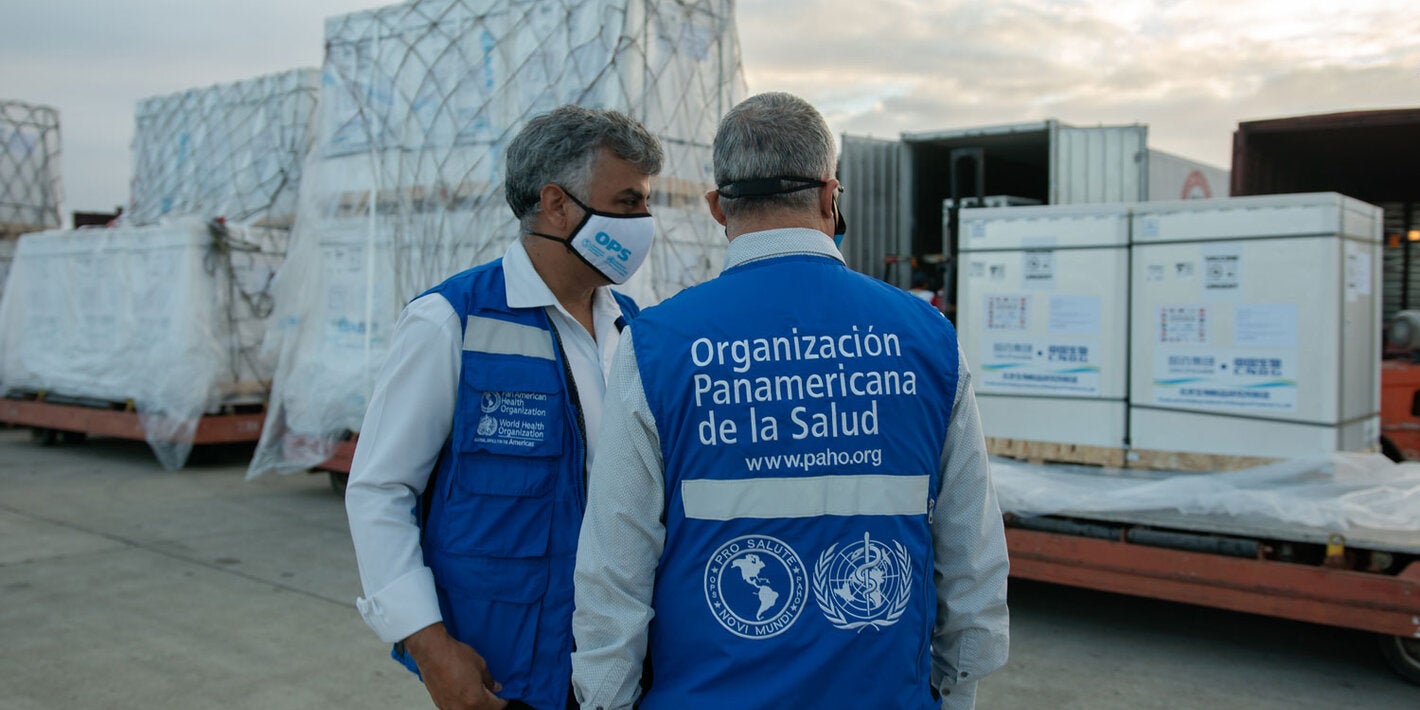 Venezuela recibe vacunas por medio de COVAX