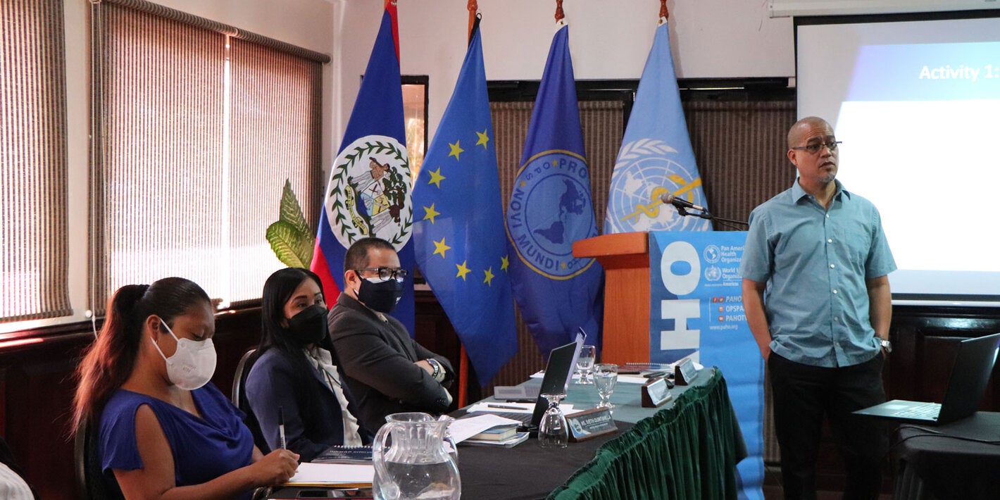 MoHW and PAHO Belize conduct mhGAP-IG Training Workshops