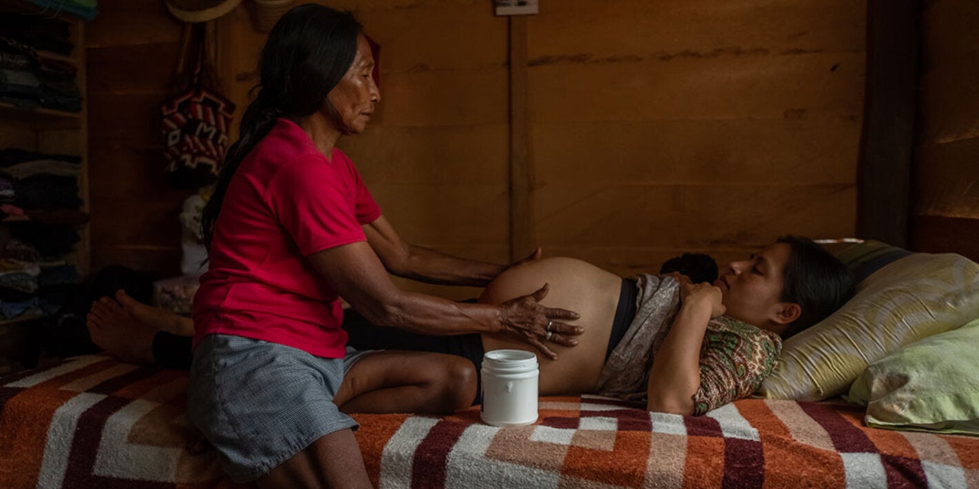 partera con su apciente