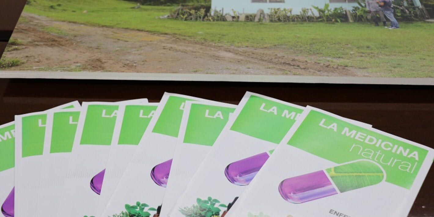 Folletos medicina natural