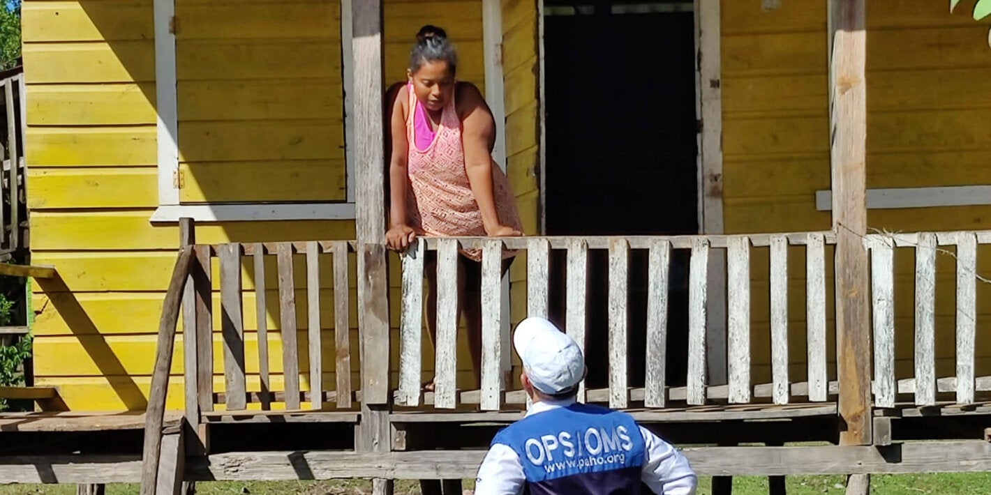 OPS realiza segunda intervención para reducir malaria en Kaukira