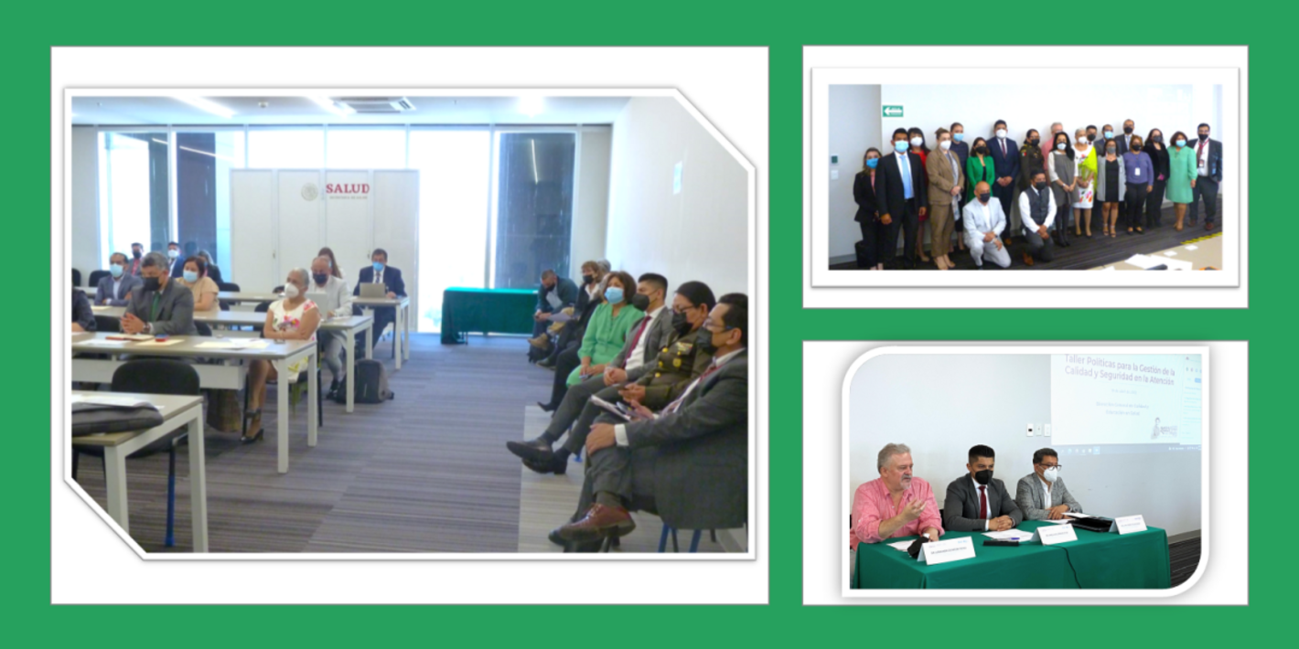 Sesionó el Taller de Políticas para la Gestión de la Calidad y la Seguridad de la Atención en el sector salud