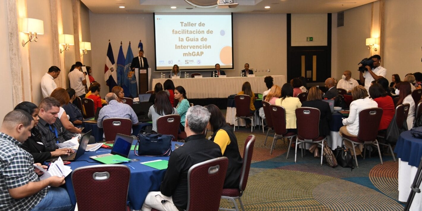 Apertura de taller mhGAP.