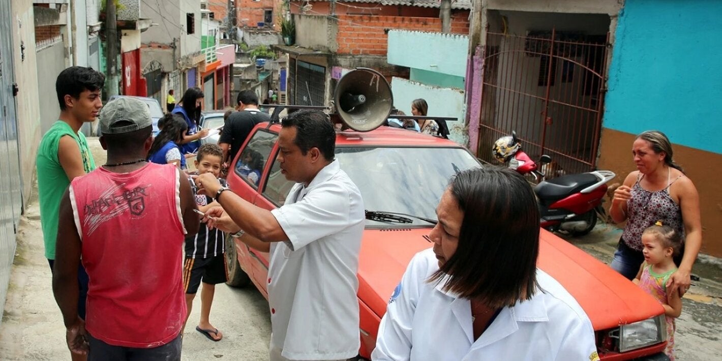 vaccinated in neighborhood