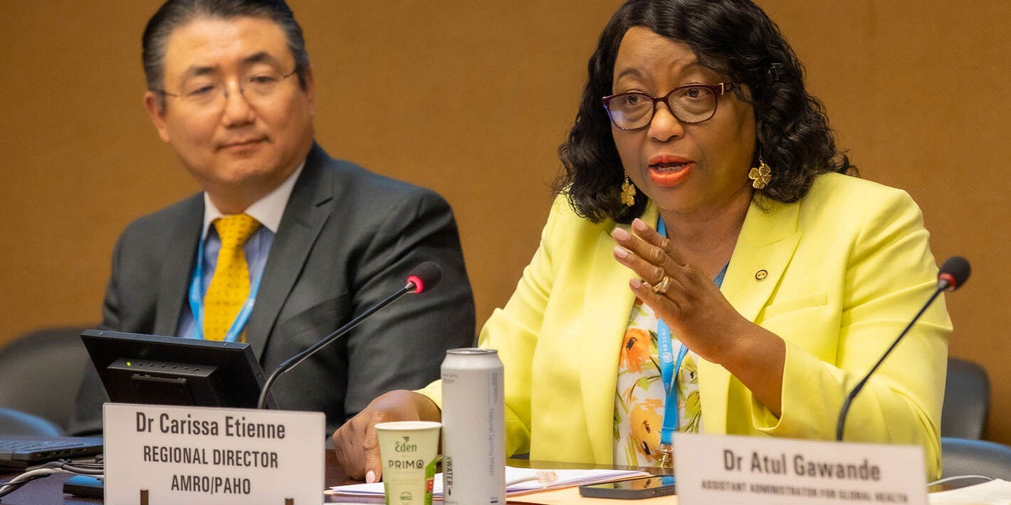 PAHO Director urged to make greater investments in primary health care to achieve universal health care