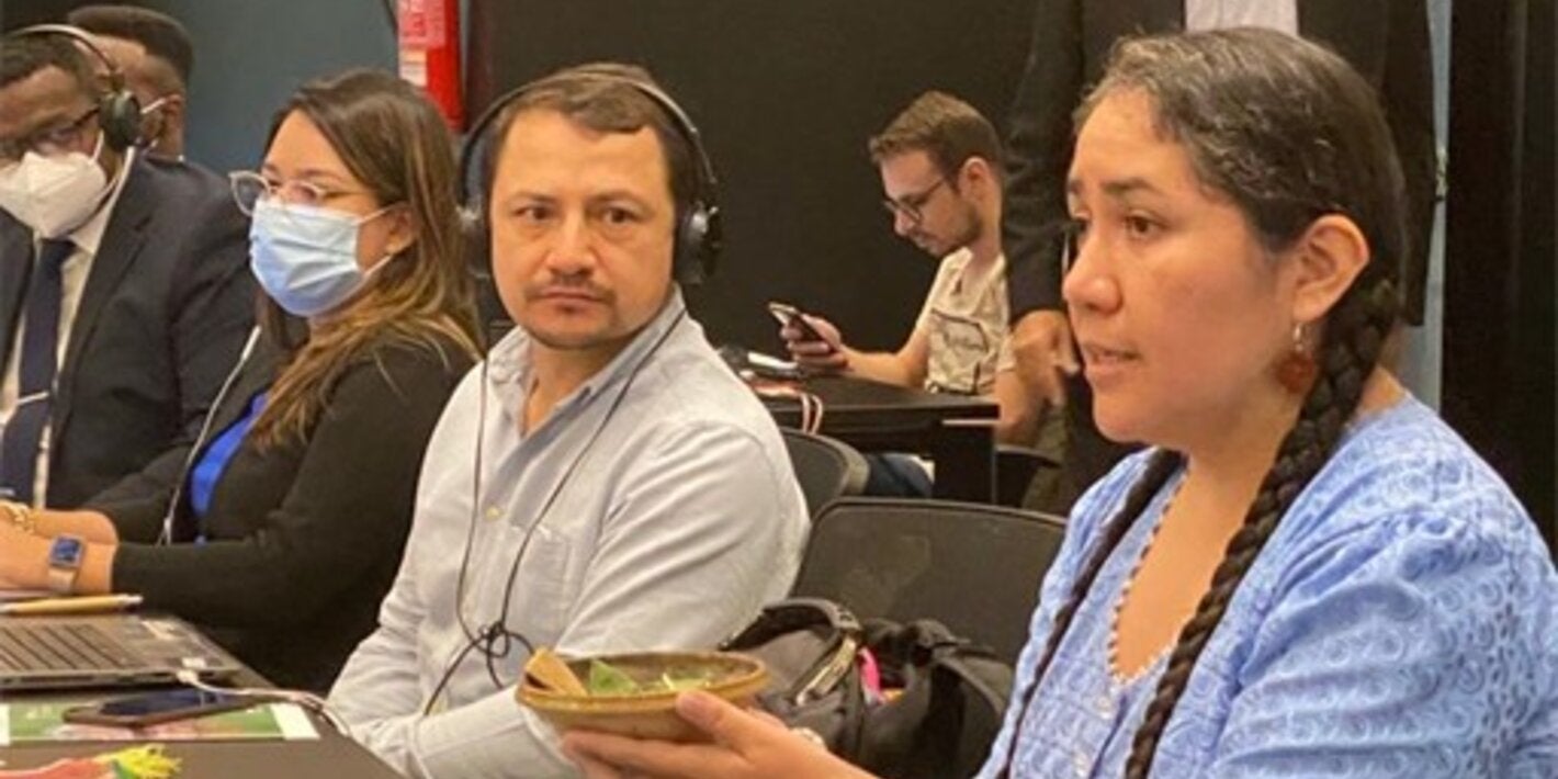 Reunión de los pueblos indígenas de frontera