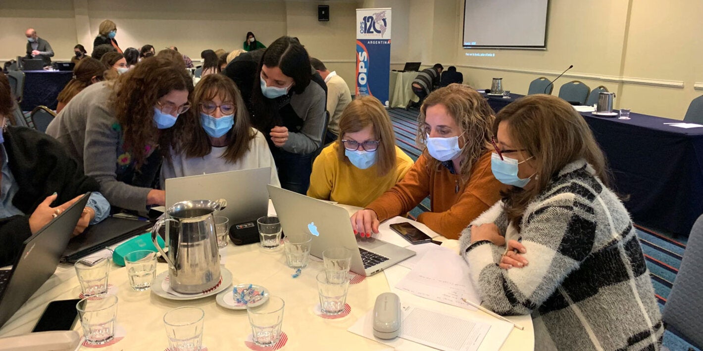 Argentina realizó taller nacional conjunto de epidemiología e inmunizaciones, con apoyo de OPS