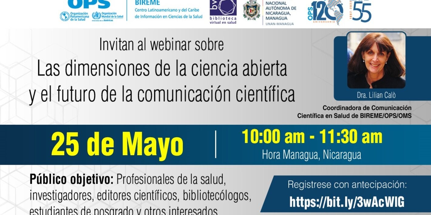 Webinar Ciencia abierta