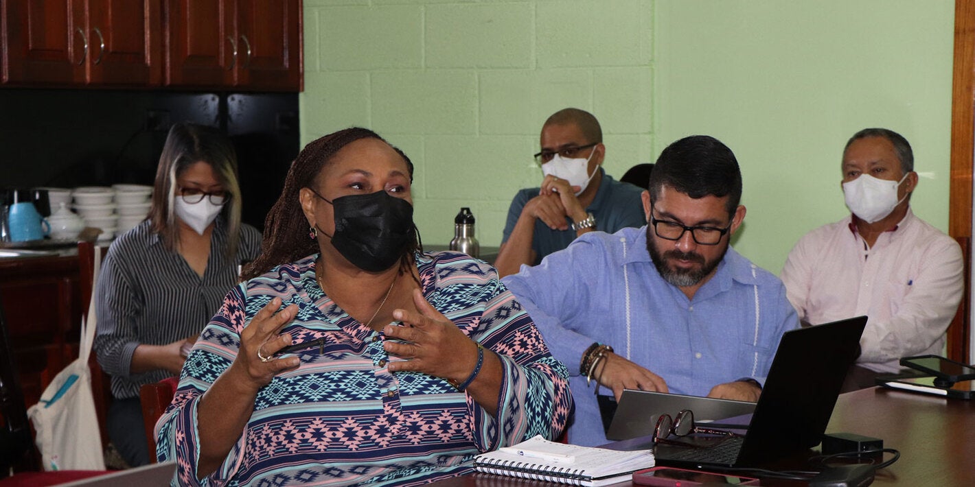 Meeting on the development and implementation of CDEP in Belize