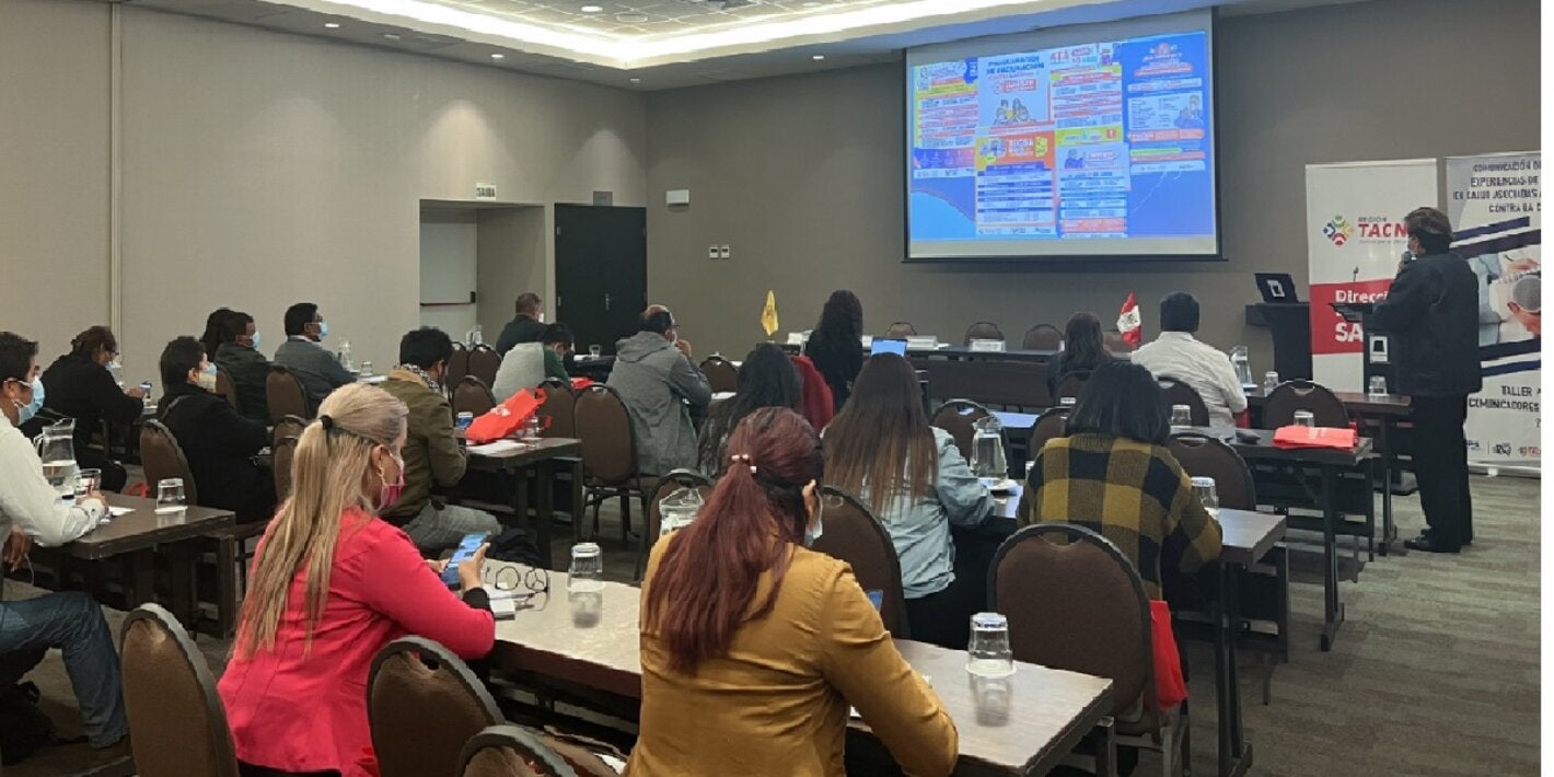 comunicación riesgos tacna