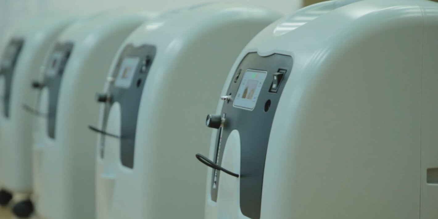 equipos de oxigenoterapia