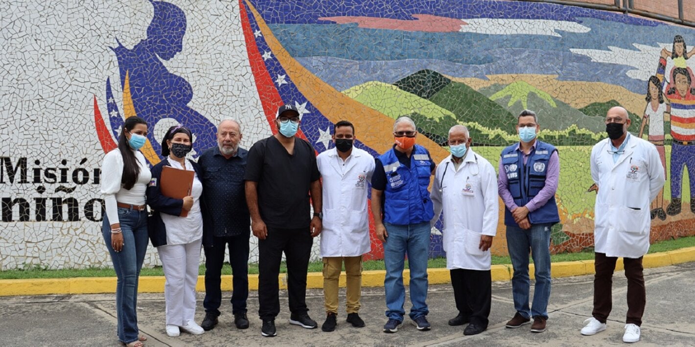 Visita a hospital pediátrico de Yaracuy