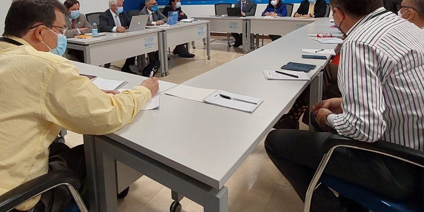 Reunión con sociedades científicas