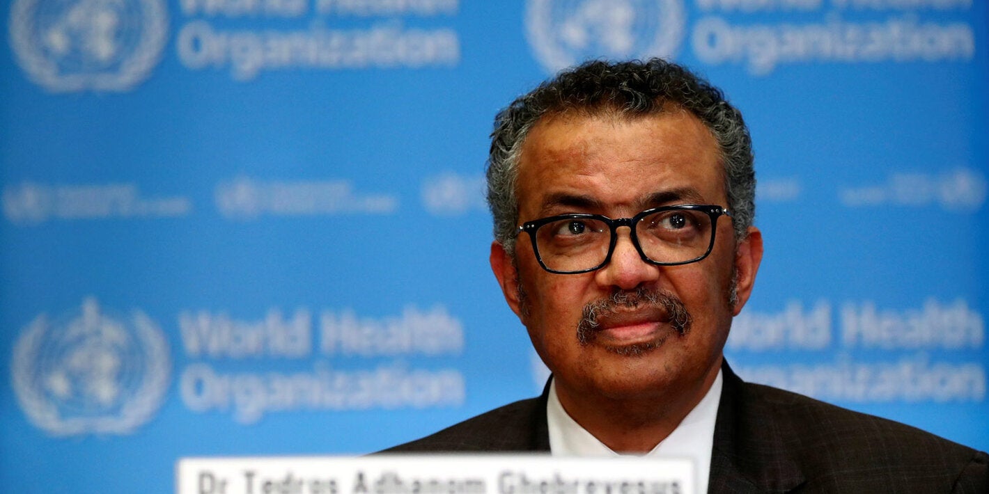 Director OMS Tedros 