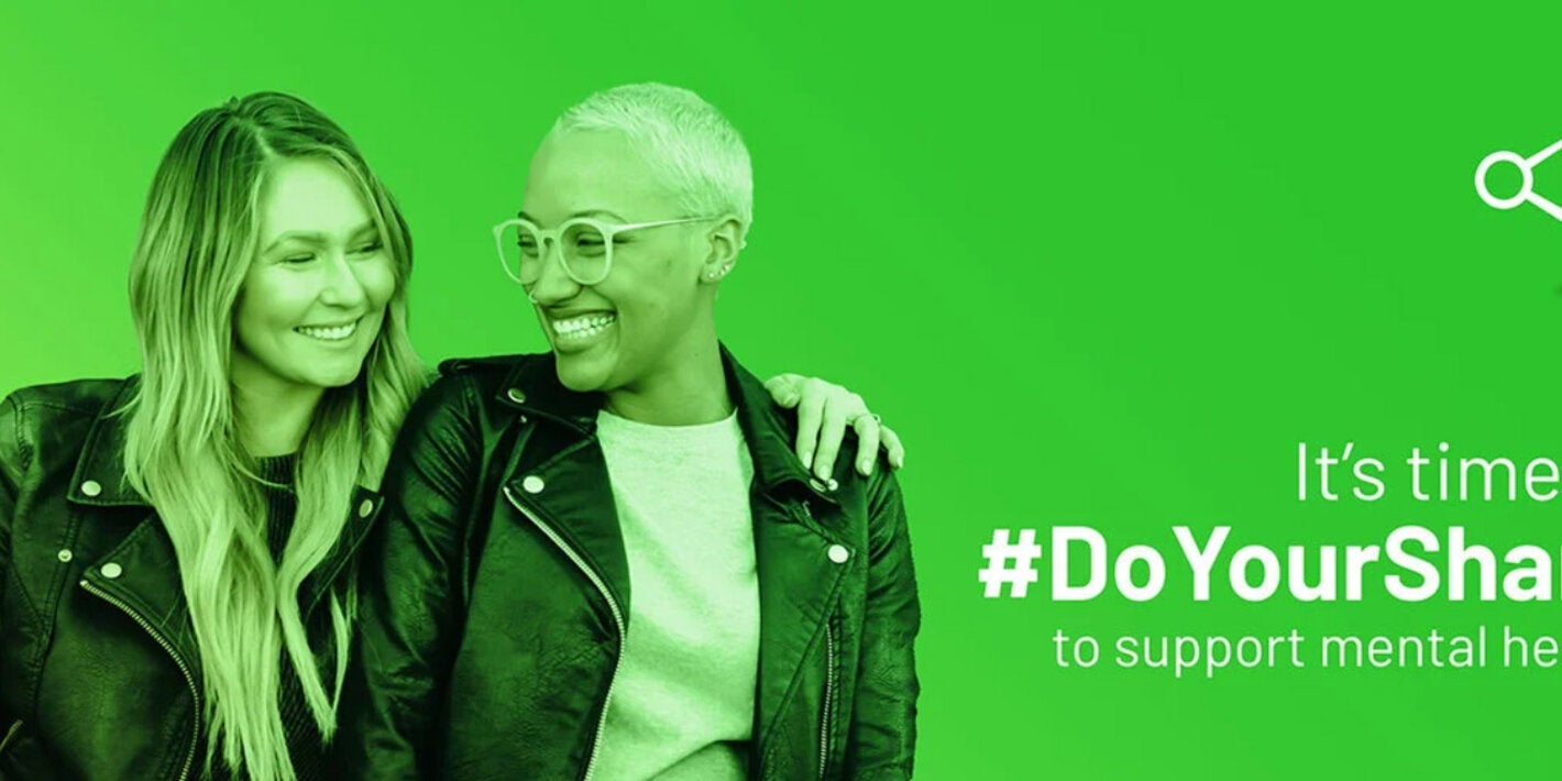 Do your share. Women embracing