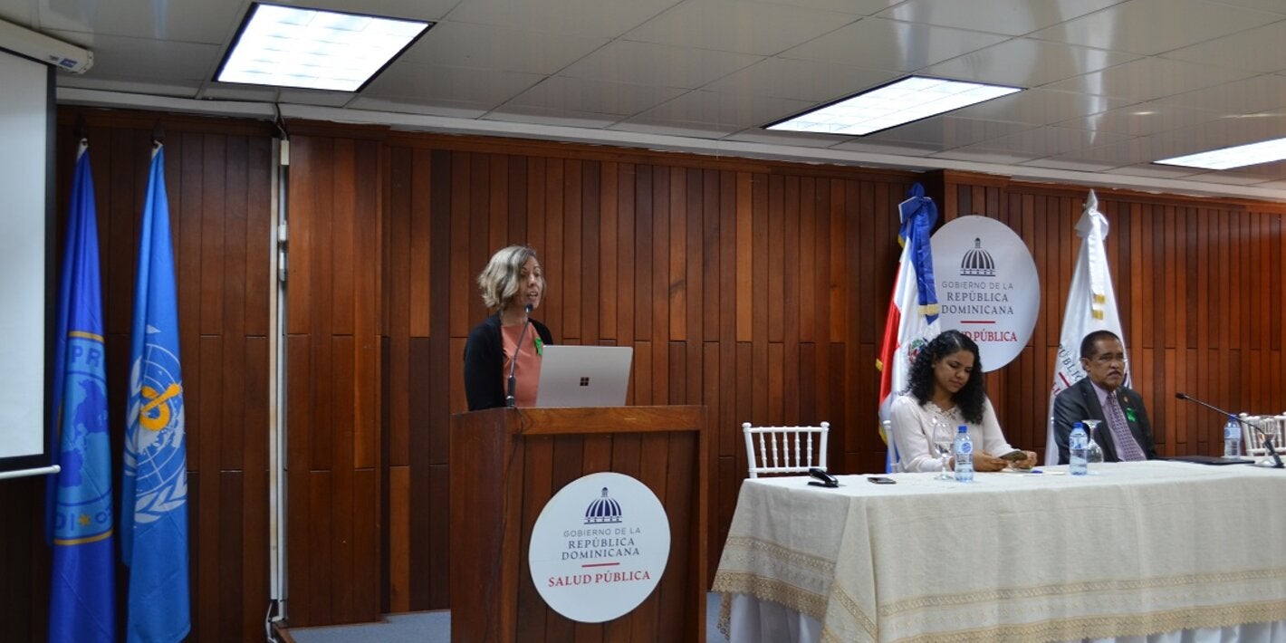 Durate el panel por el Dìa Mundial de la Salud Mental.