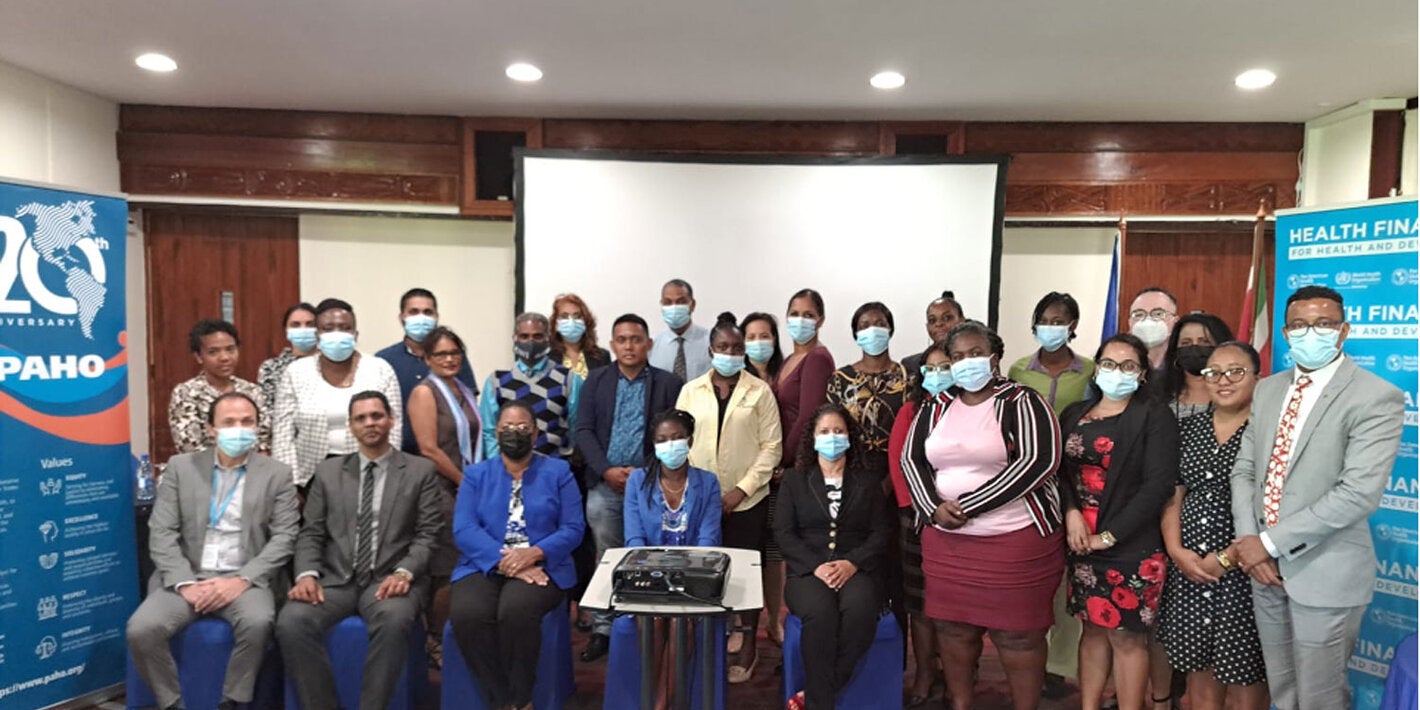 Participants at the HFPM Workshop in Paramaribo, Suriname