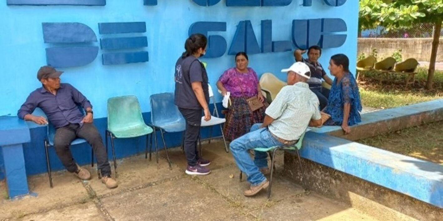 Salud sobre Ruedas en Guateamala