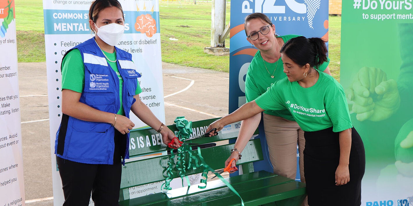 Launch of the Mental Health Campaign in Belize