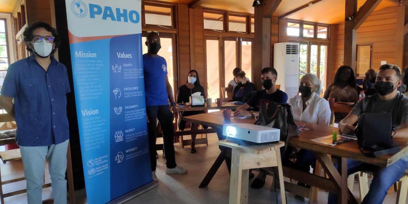 PAHO supports ten-day training for Malaria Service Deliverers in Suriname