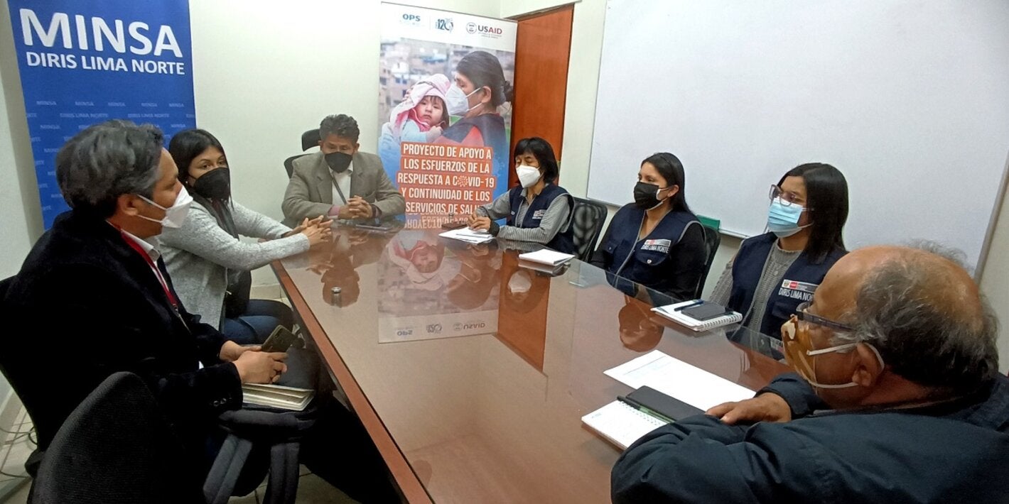 OPS realiza monitoreo proyecto