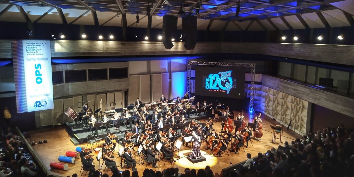 Concierto Aniversario 120 en Venezuela