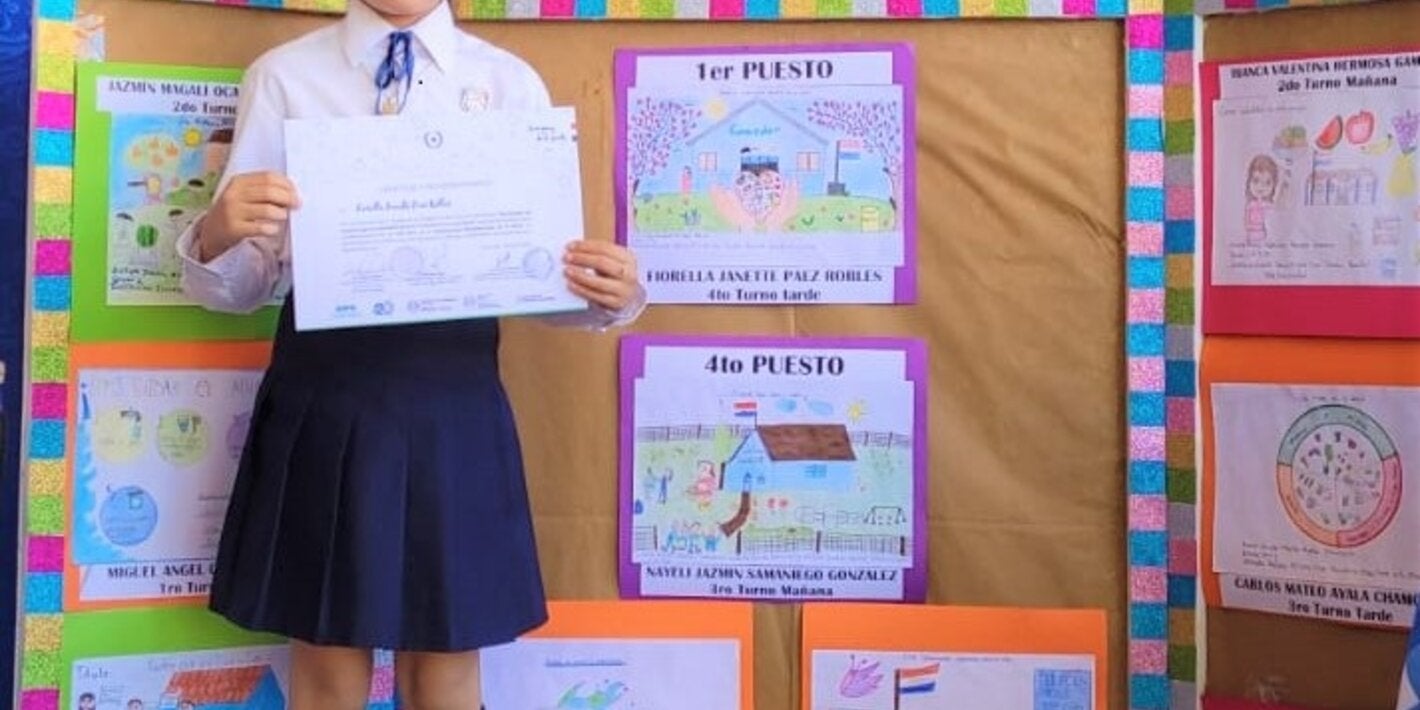 Concursante ganadora en la categoría 2