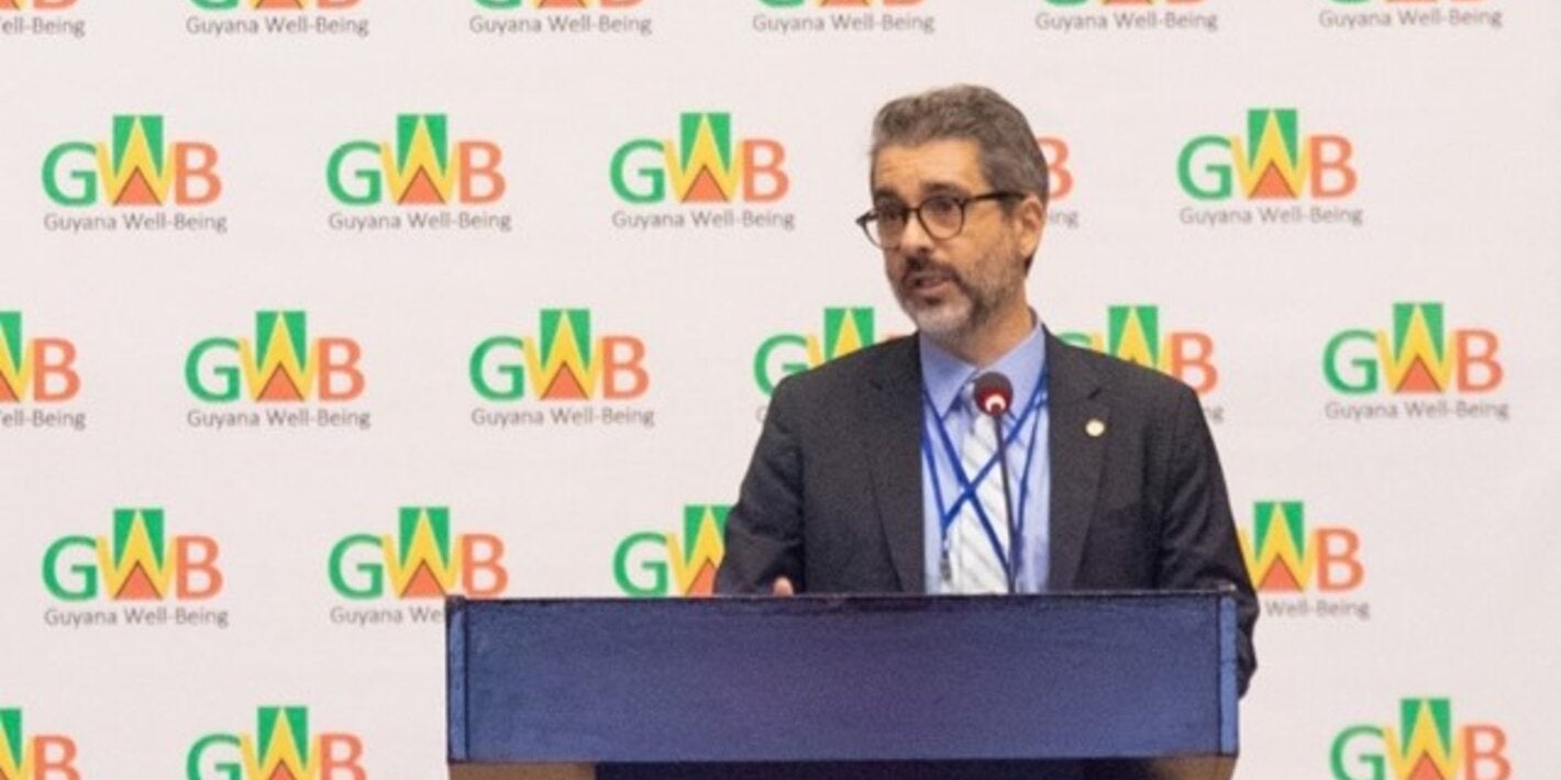 OPS/OMS participa en la Conferencia de Salud Mental y Bienestar, Guyana 2022