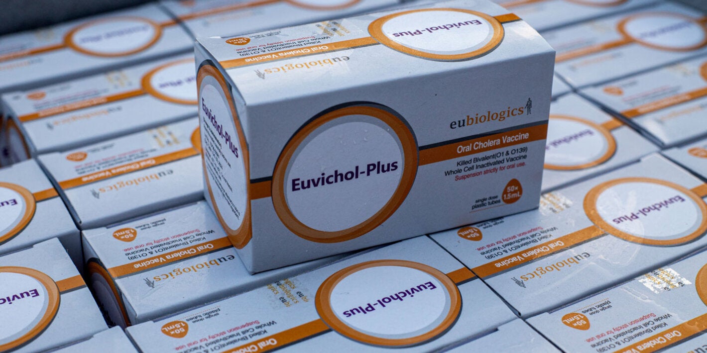 Haïti reçoit une première livraison de vaccins contre le choléra