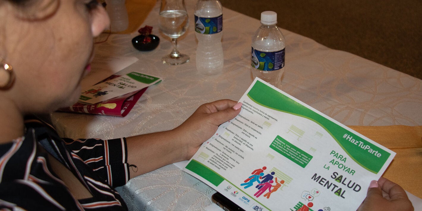 Material preparado para la capacitación