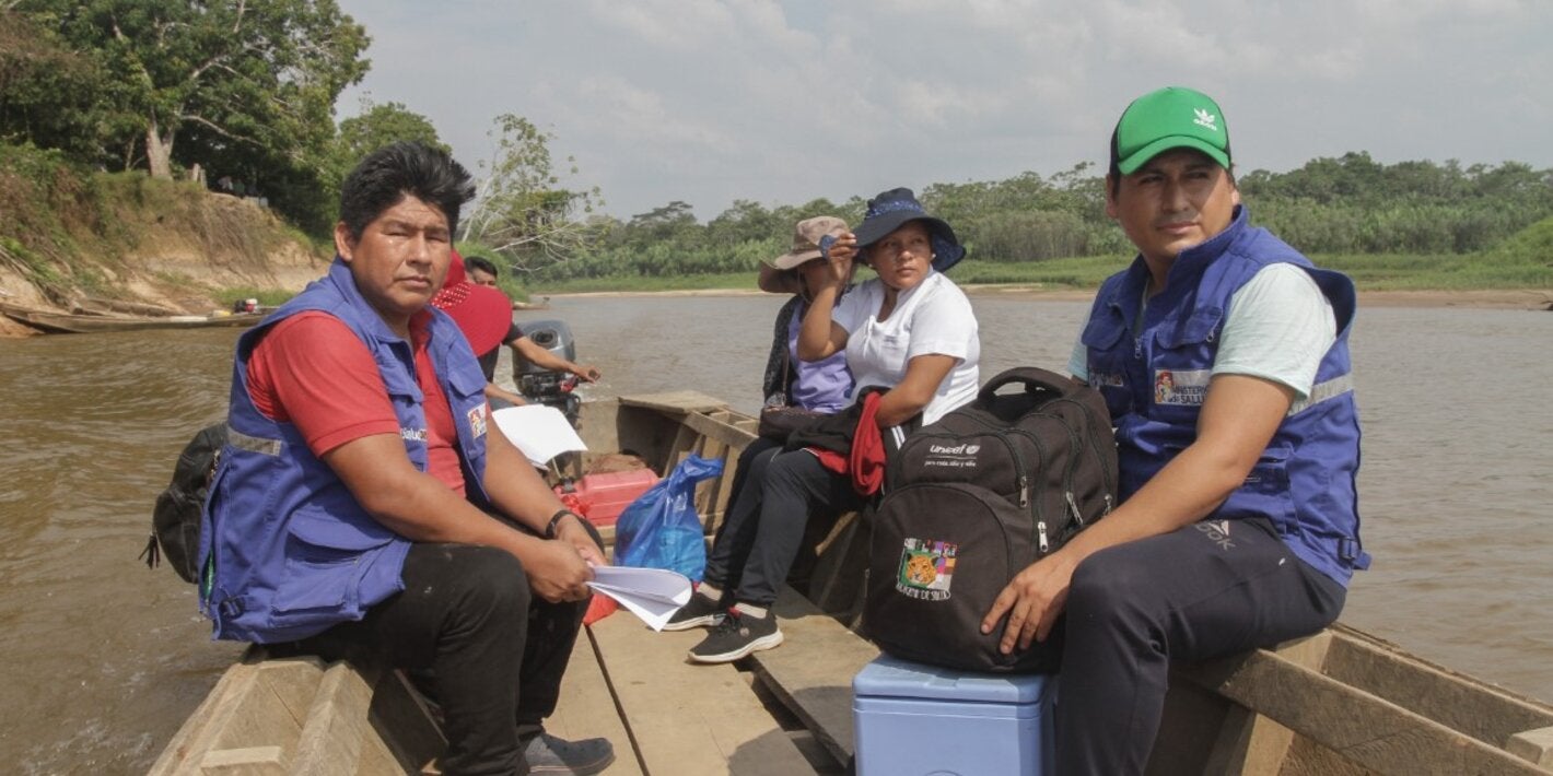 vacunacion  rural COVID-19 Bolivia