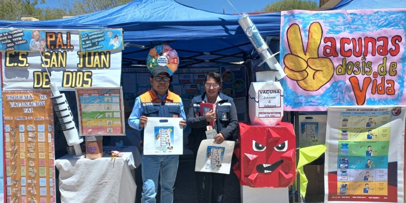 Feria de salud Villazon Bolivia