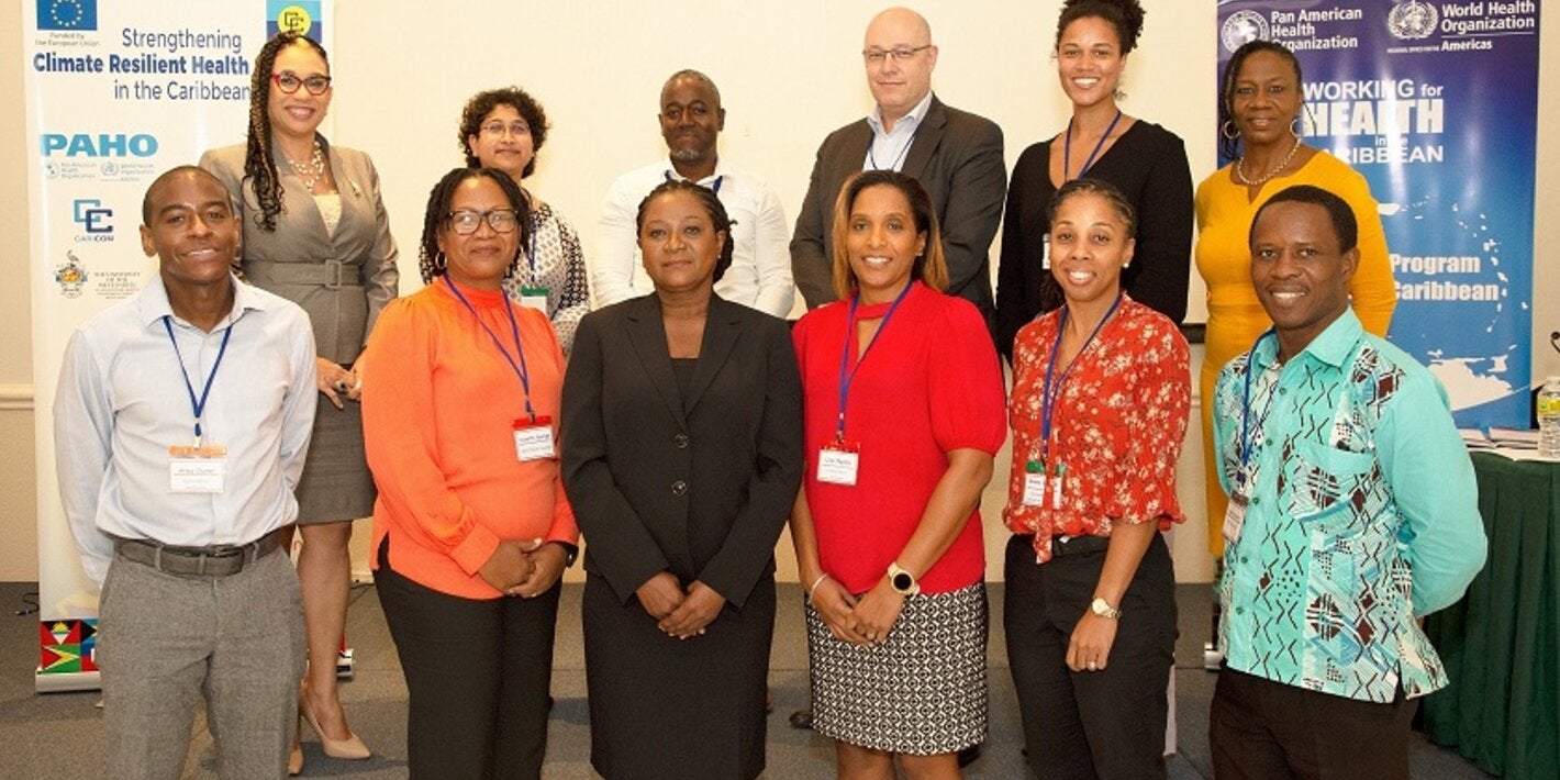 Group photo Climate and Health meeting Nov 2022