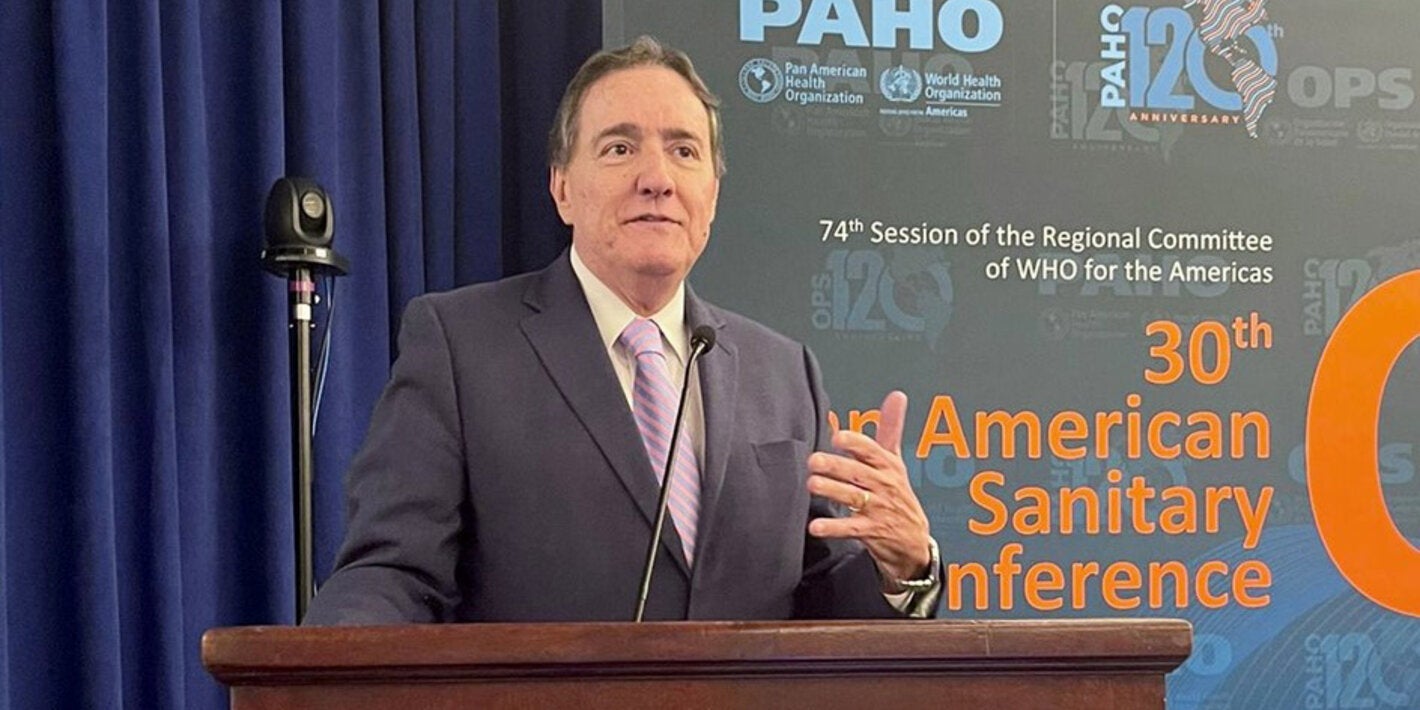 Dr. Jarbas Barbosa da Silva Jr. of Brazil is Elected PAHO Director 