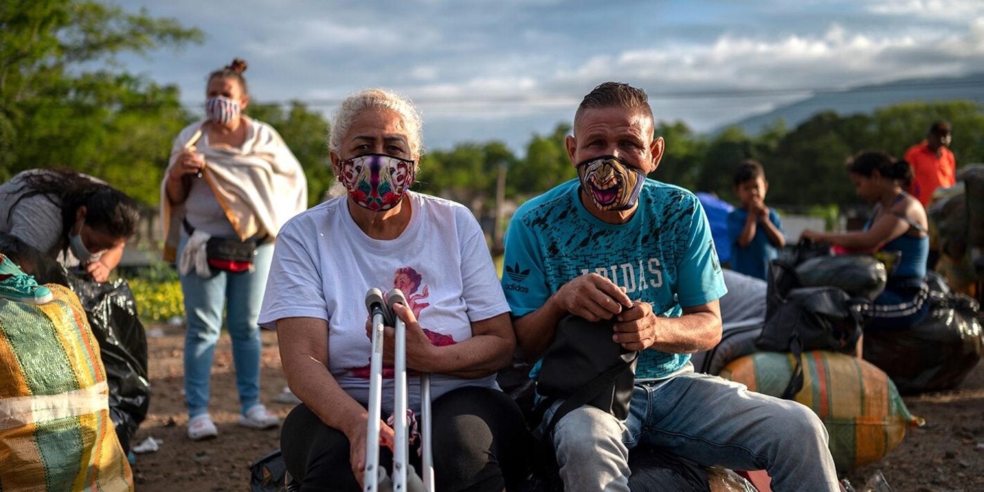 Migrantes colombianos
