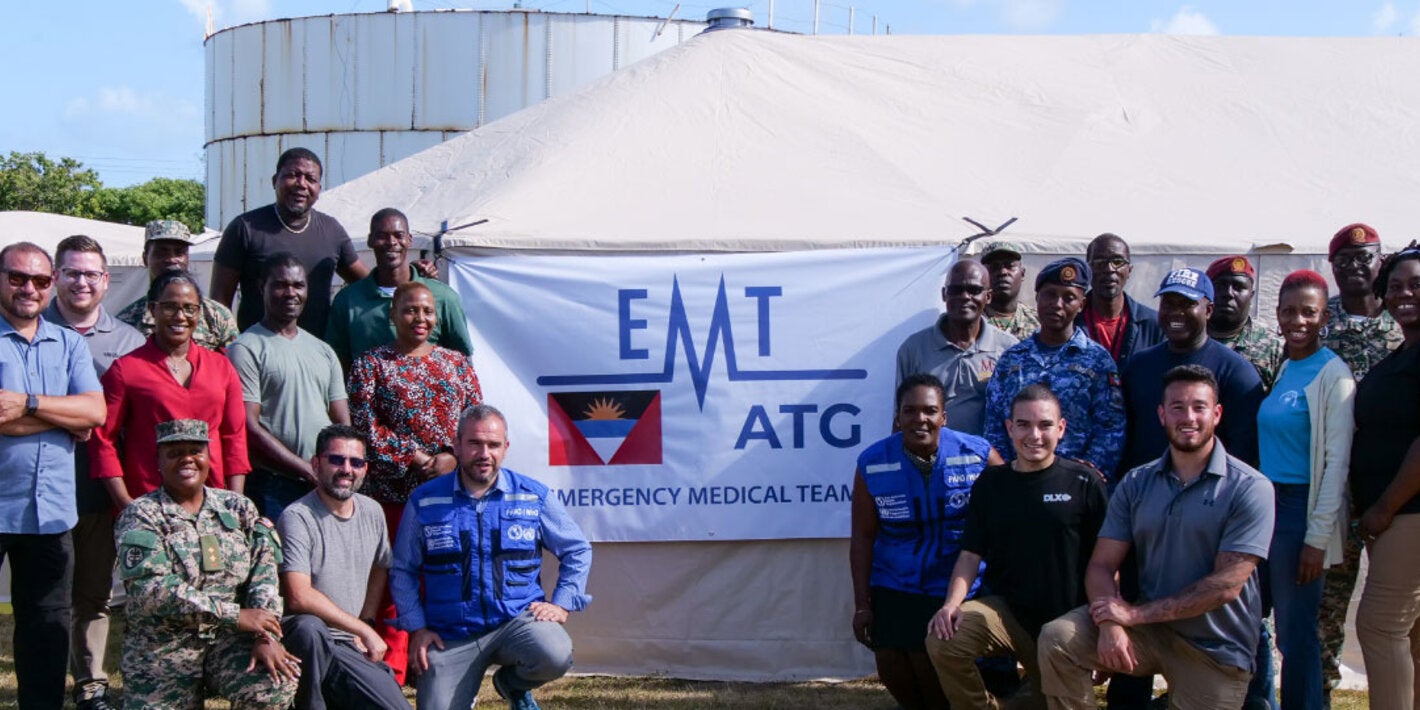 EMT training in Antigua and Barbuda 2023