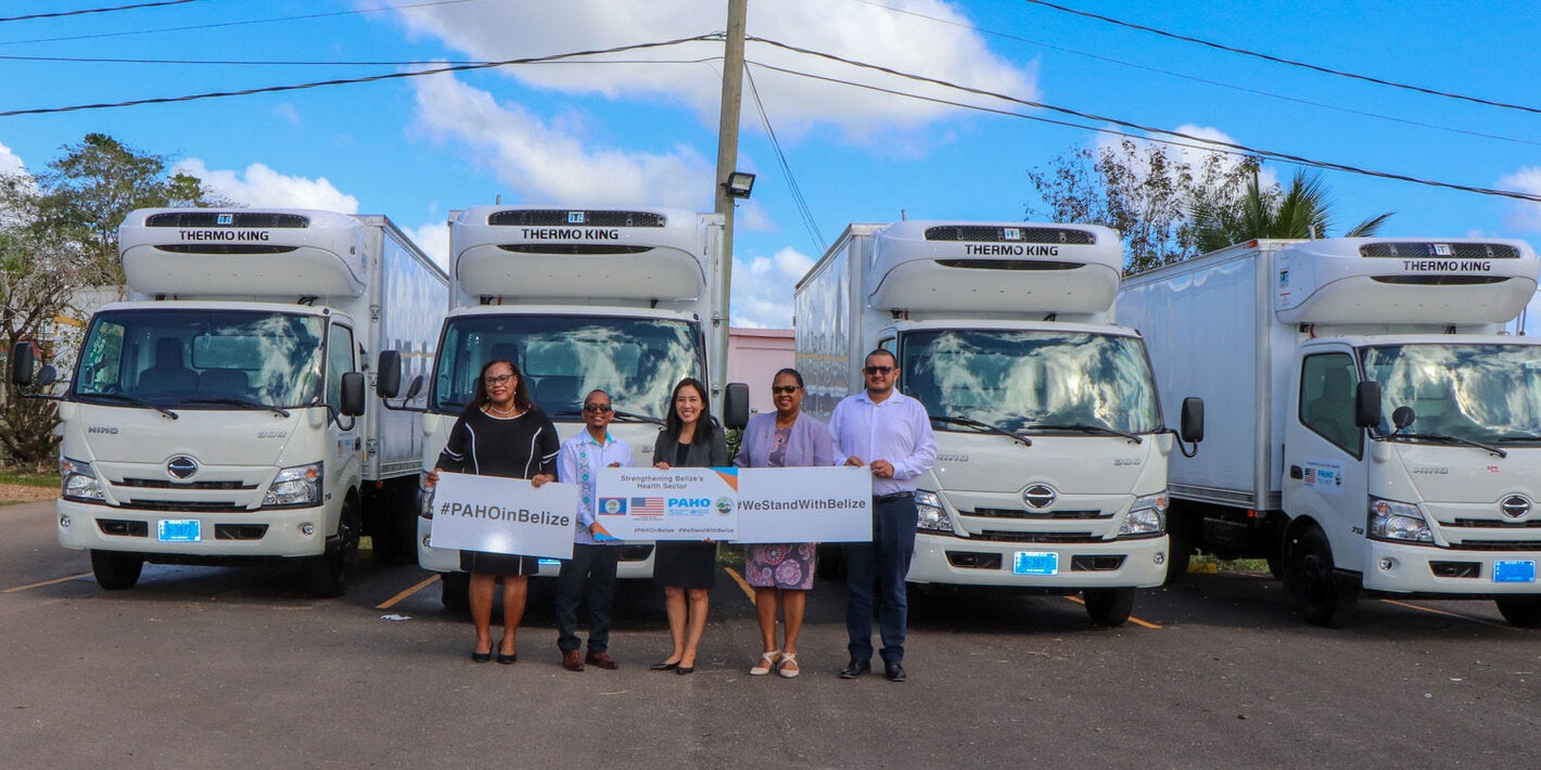 Handover of items procured through the USG funds