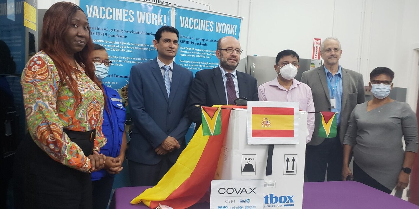 Spain vaccine donation