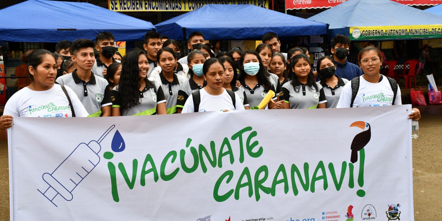 Vaccination activity in Bolivia