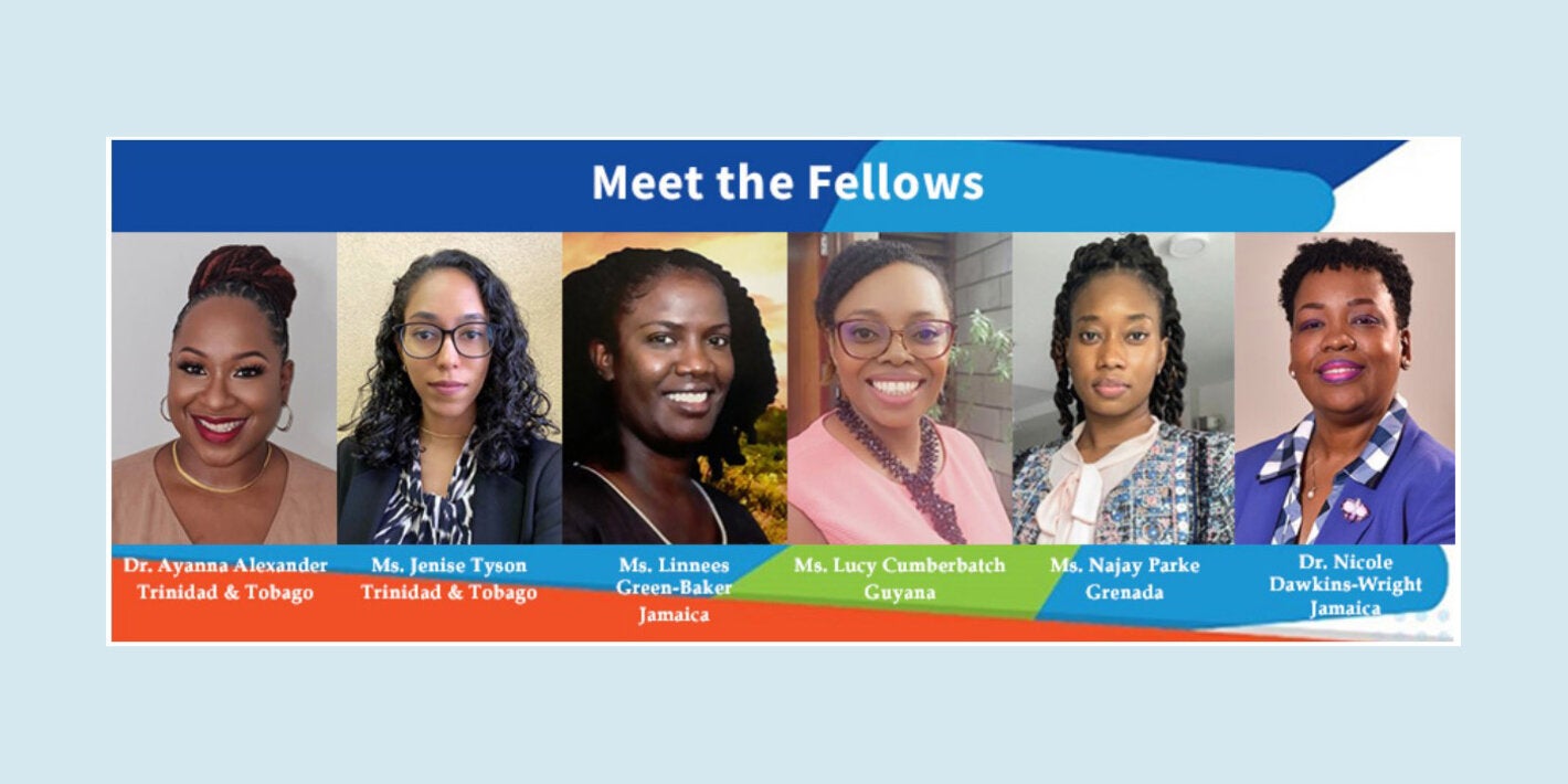 Six women who share a passion to increase the Caribbean’s resilience to the effects of climate on health