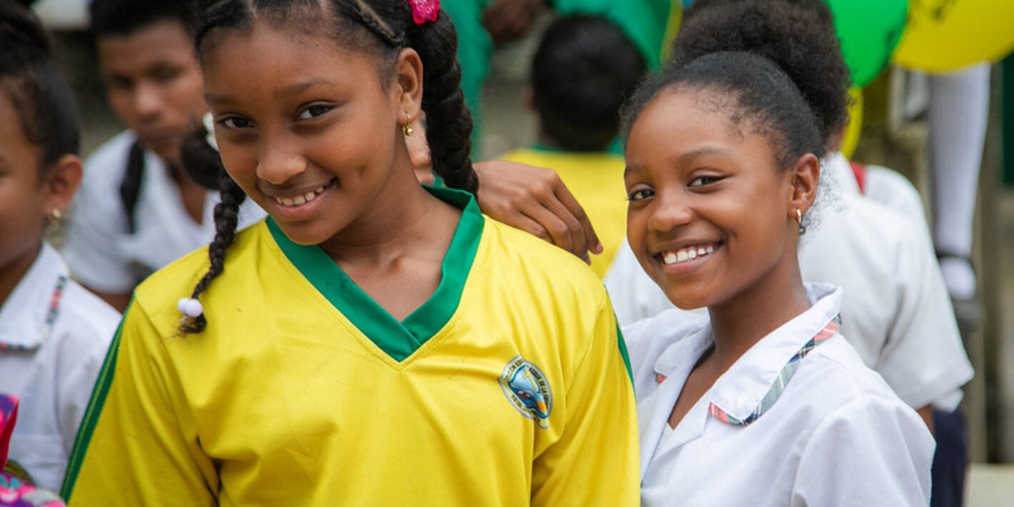 Young Caribbean girlss